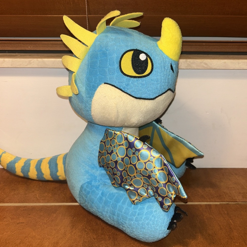 Build A Bear How To Train Your Dragon Stormfly Plush Stuffed Animal Toy Blue